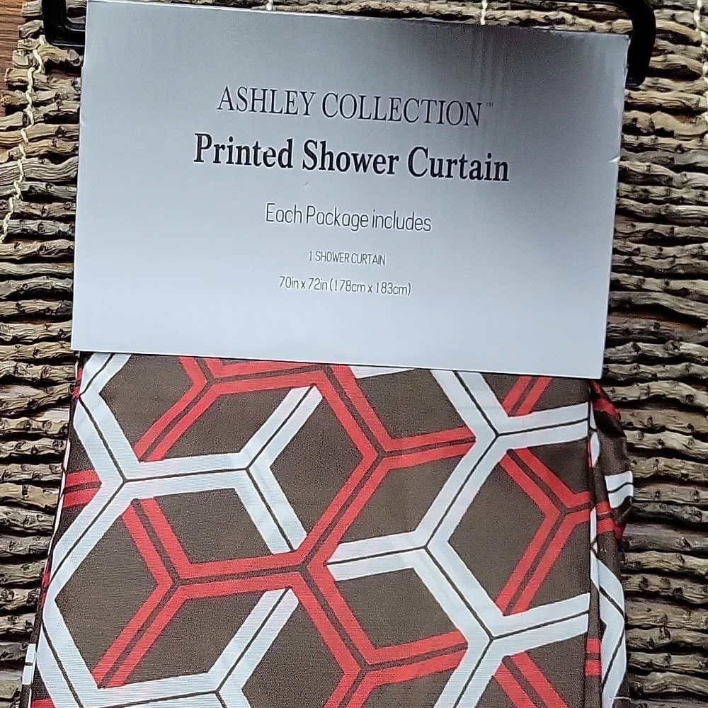 Ashley Collection Shower Curtain, NEW